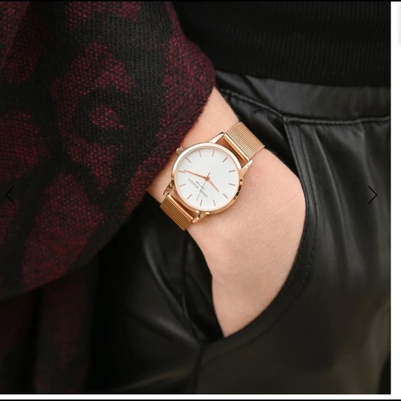 🌺 Rachel Zoe Collaboration x Eddie Borgo NY The Soho Watch Rose Gold - Picture 4 of 7